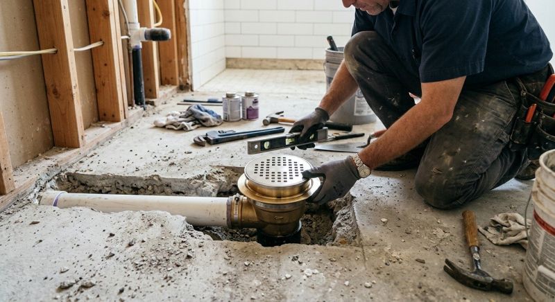 Floor Plumbing Installation in Denver, CO