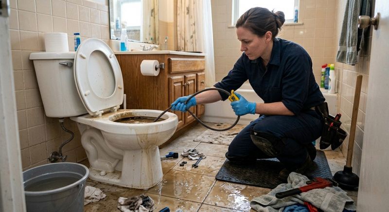 Overflowing Toilet Repair in Denver, CO